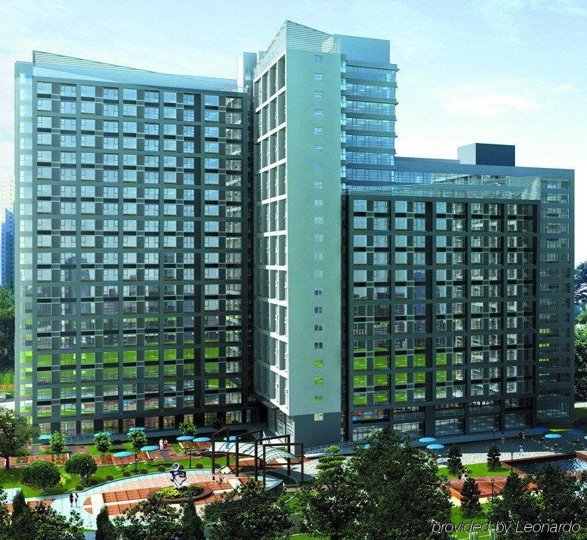 Seasons Park Apart Hotel Beijing Pequim Exterior foto