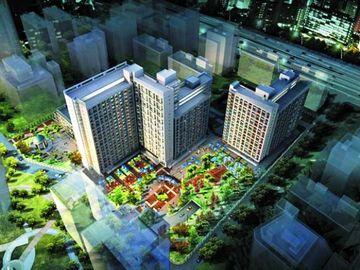 Seasons Park Apart Hotel Beijing Pequim Exterior foto